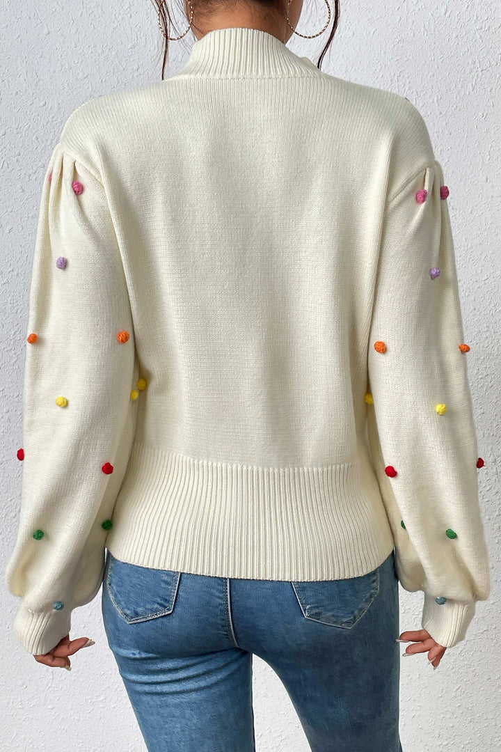 Stilla | Pullover i Farverigt Uldgarn