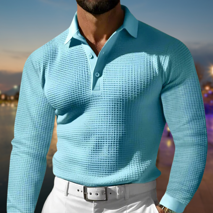 Stilla | Polo Sweatshirt - Herretøj Casual Bomuld