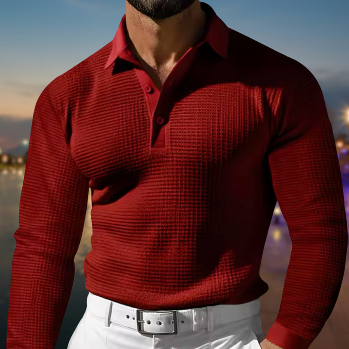Stilla | Polo Sweatshirt - Herretøj Casual Bomuld