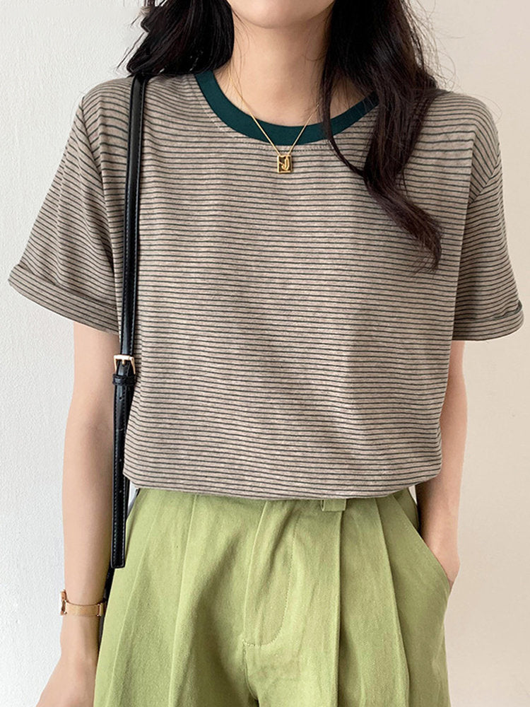 Stilla | Chloé T Shirt Fine Striber