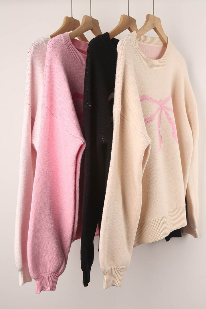 Stilla | Pullover med knudemønster