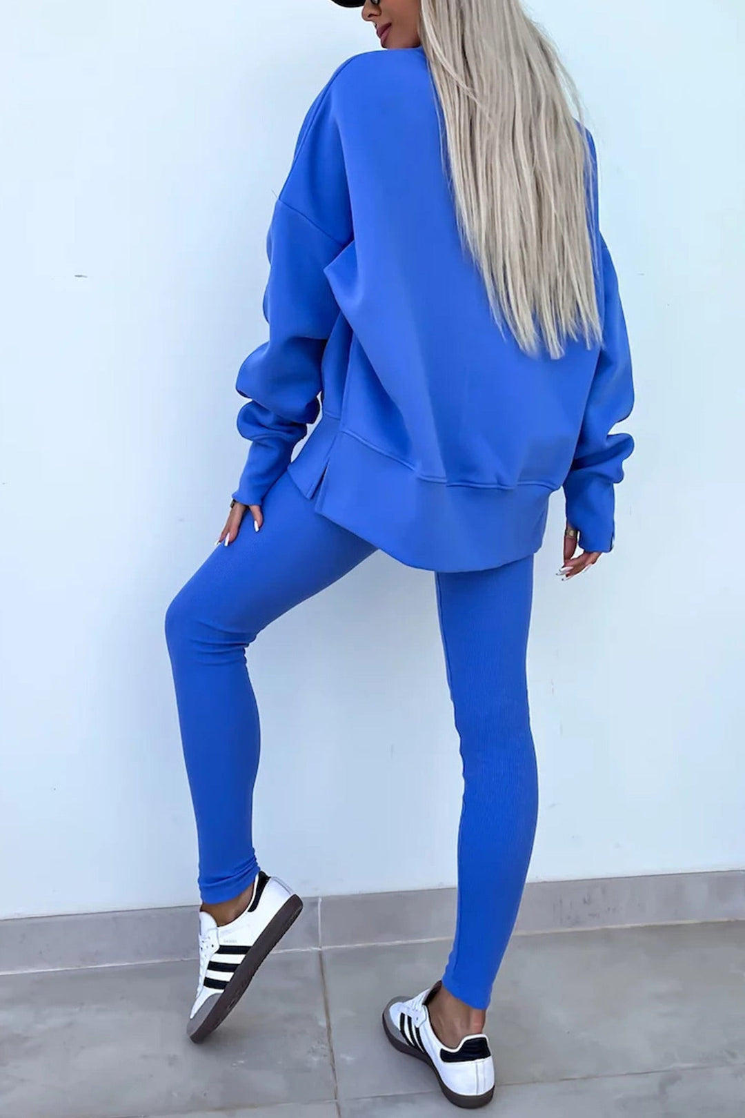 Stilla | Kostumer Leggings Sweatshirt Med Rund Halsudskæring