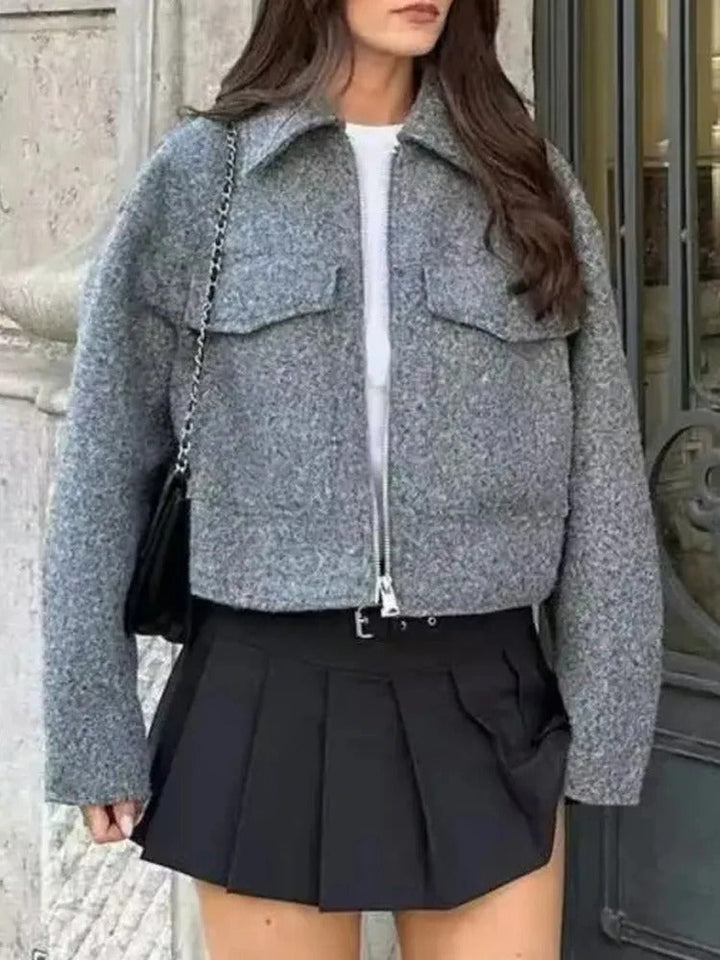 Stilla | Tweed Vinterjakke Dame