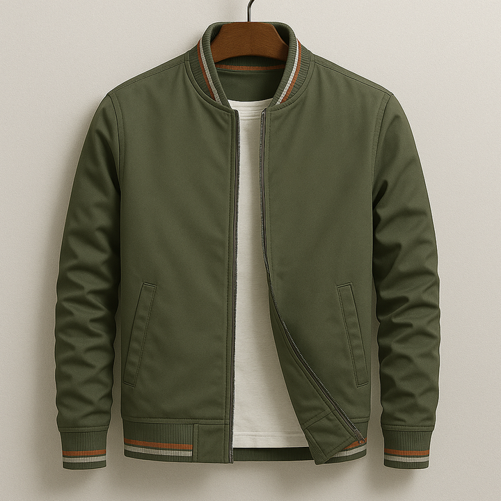 Stilla | Slank Let Herre Bomberjakke til Moderne Stil