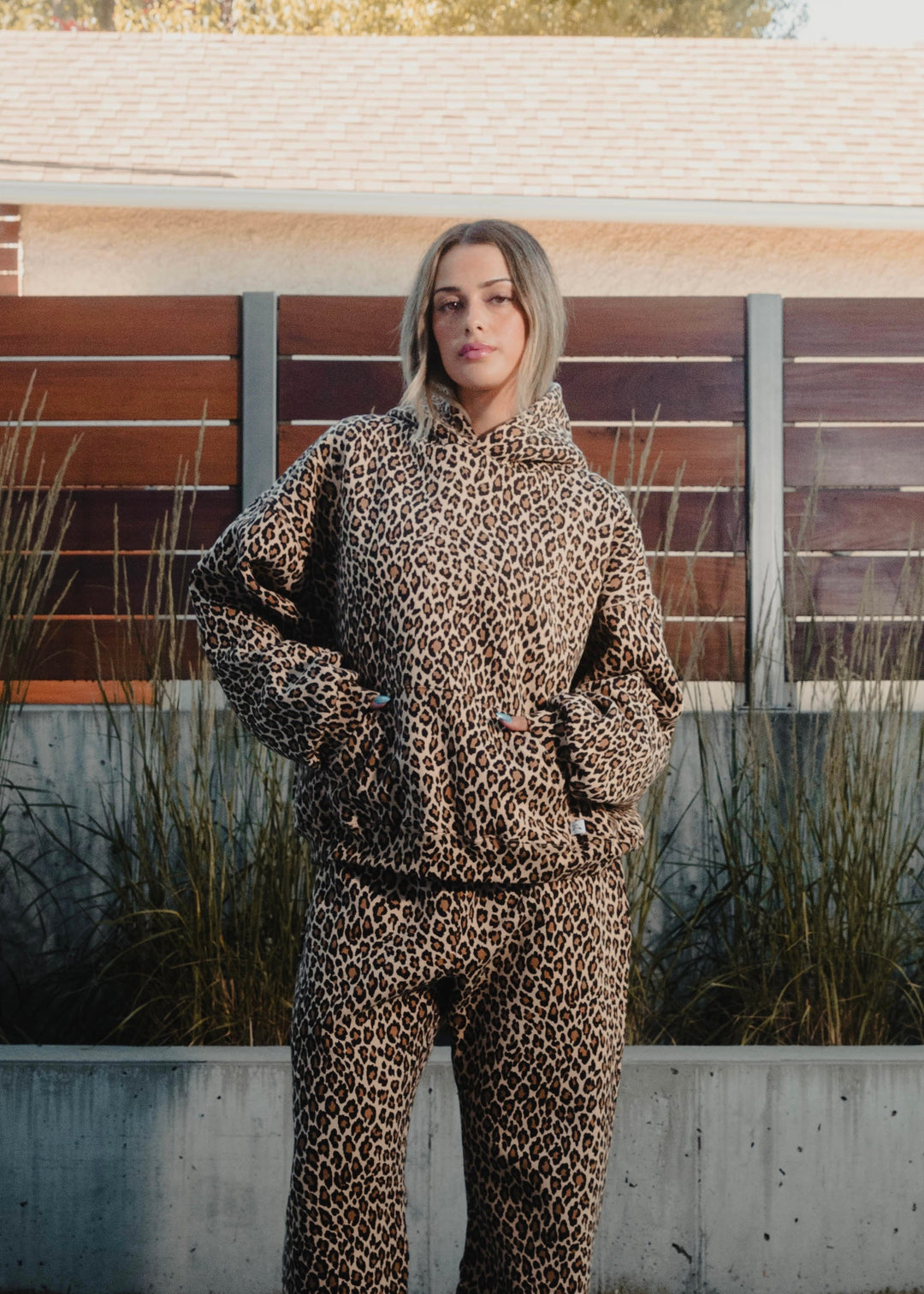 Stilla | Leopard Hættetrøje til vilde stile