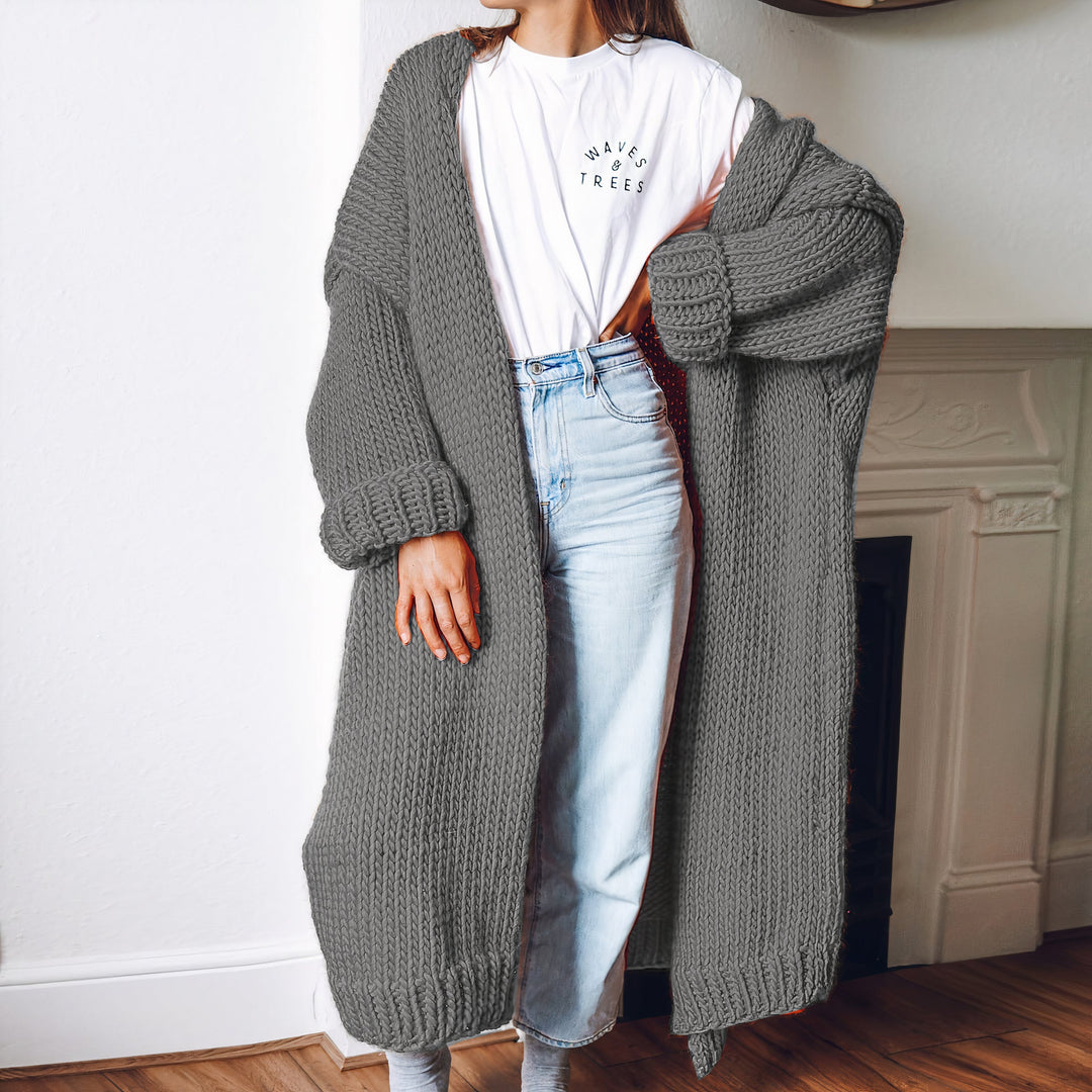 Stilla | Lang Jakke i Casual Look