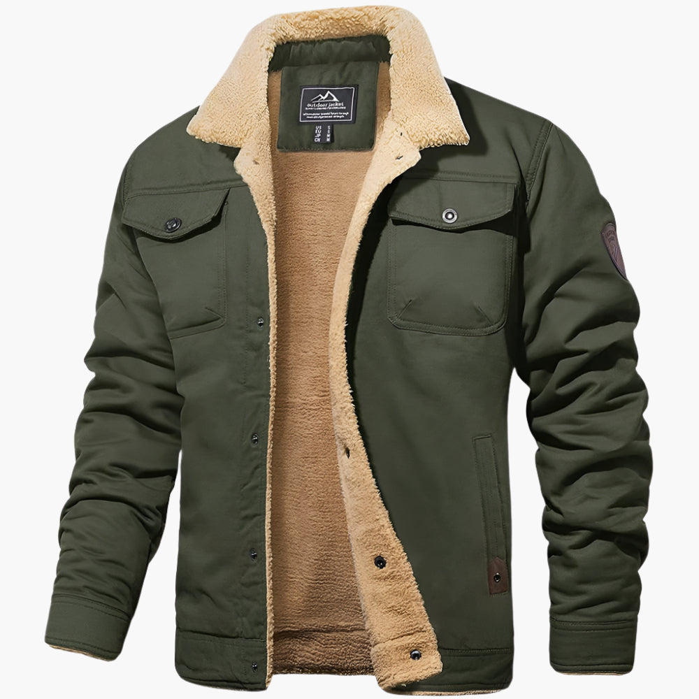 Stilla | Vinter Bomberjakke Vintage Stil - Varme Foret til Fritid og Hverdag