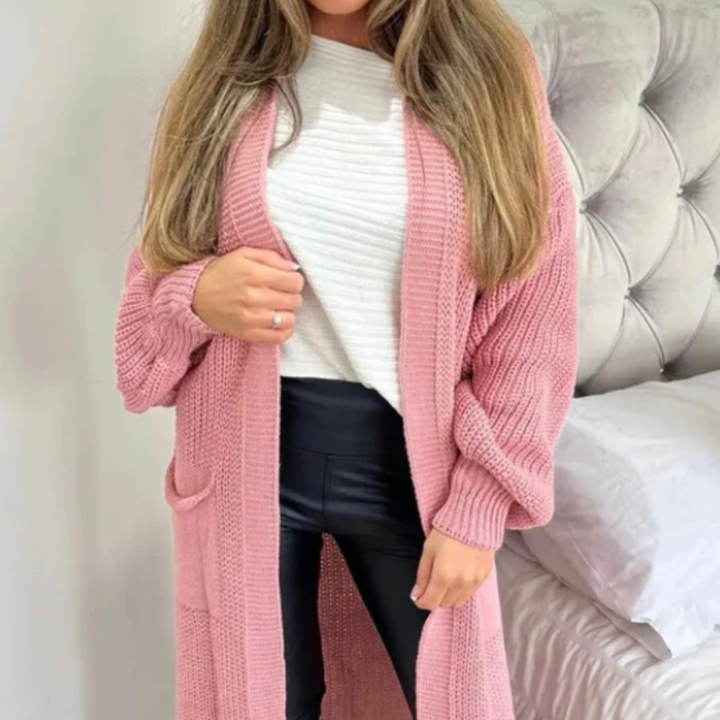 Stilla | Maxi Strikjakke