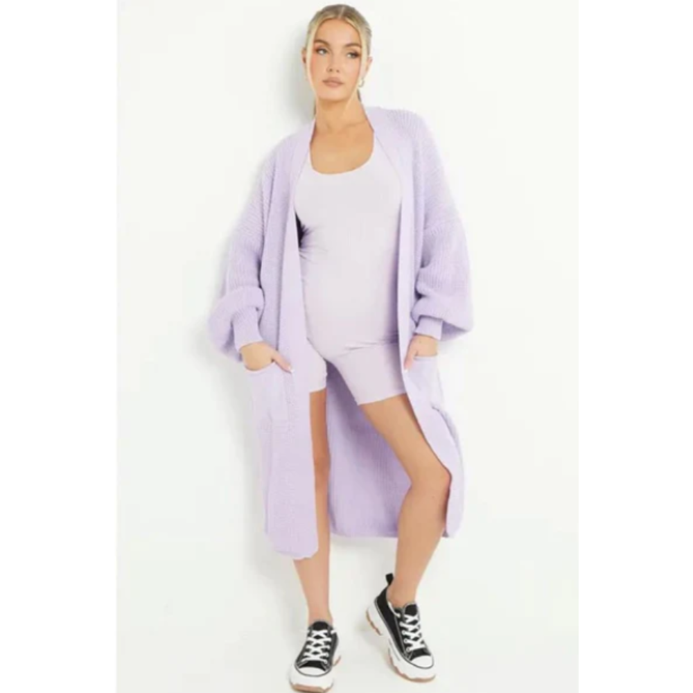 Stilla | Maxi Strikjakke