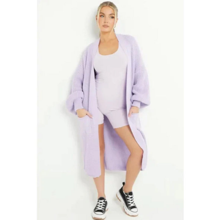 Stilla | Maxi Strikjakke