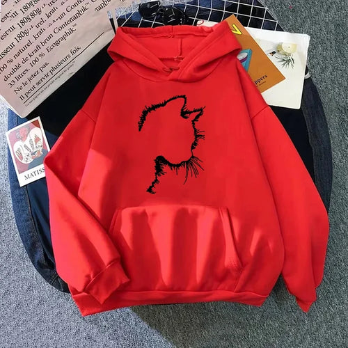 Stilla | Hoodie med Kattemotiv