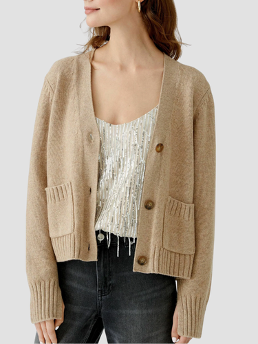 Stilla | Cardigan med Lommer