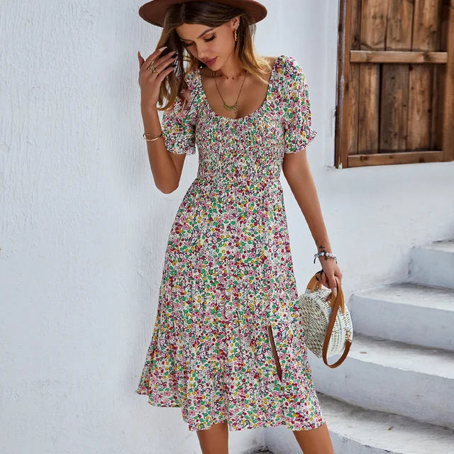 Stilla | Blomstret Sommerkjole