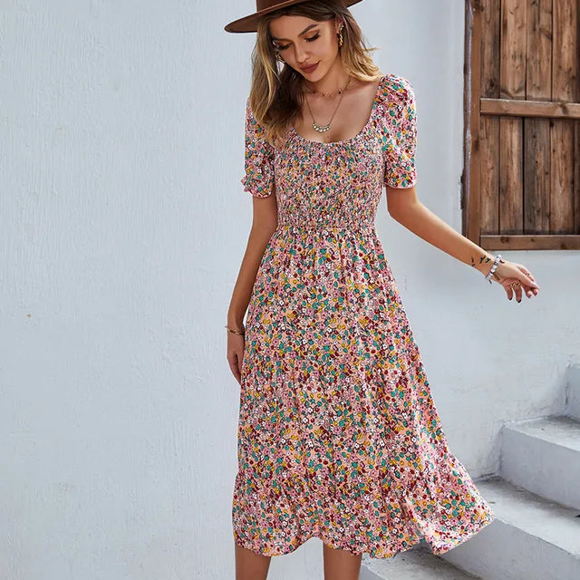 Stilla | Blomstret Sommerkjole