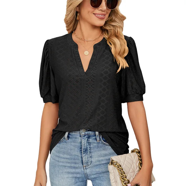 Stilla | Dame Bluse V Udsnit