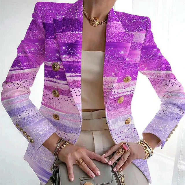 Stilla | Smart Mønstret Blazer