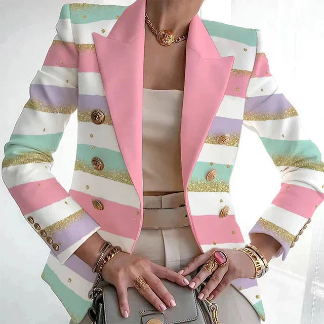 Stilla | Smart Mønstret Blazer