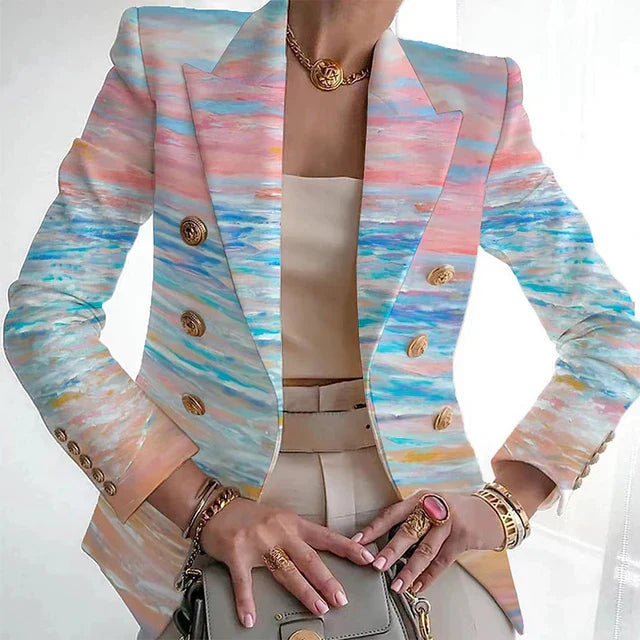 Stilla | Smart Mønstret Blazer