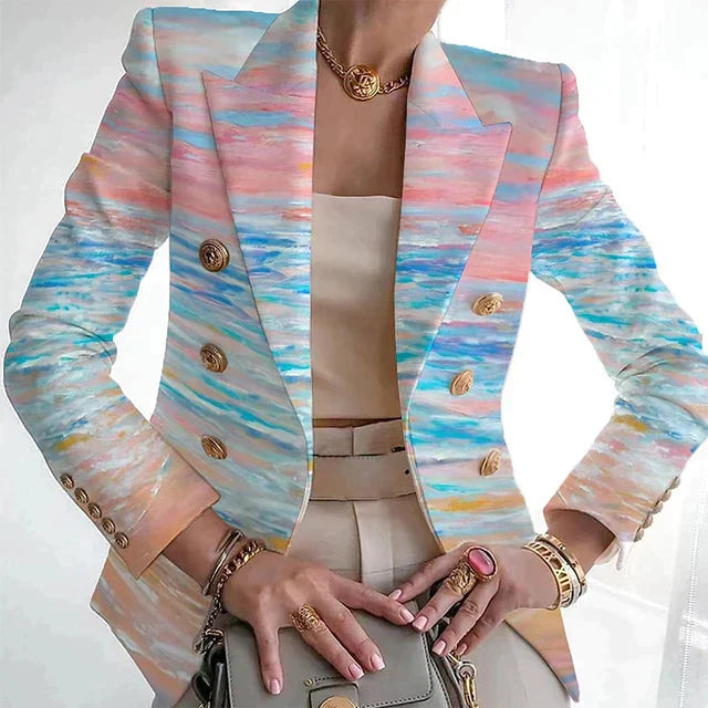 Stilla | Smart Print Blazer