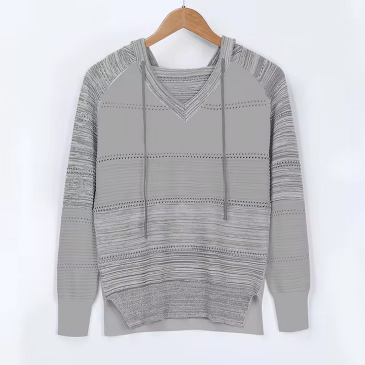 Stilla | Stribet Pullover med Løst Design