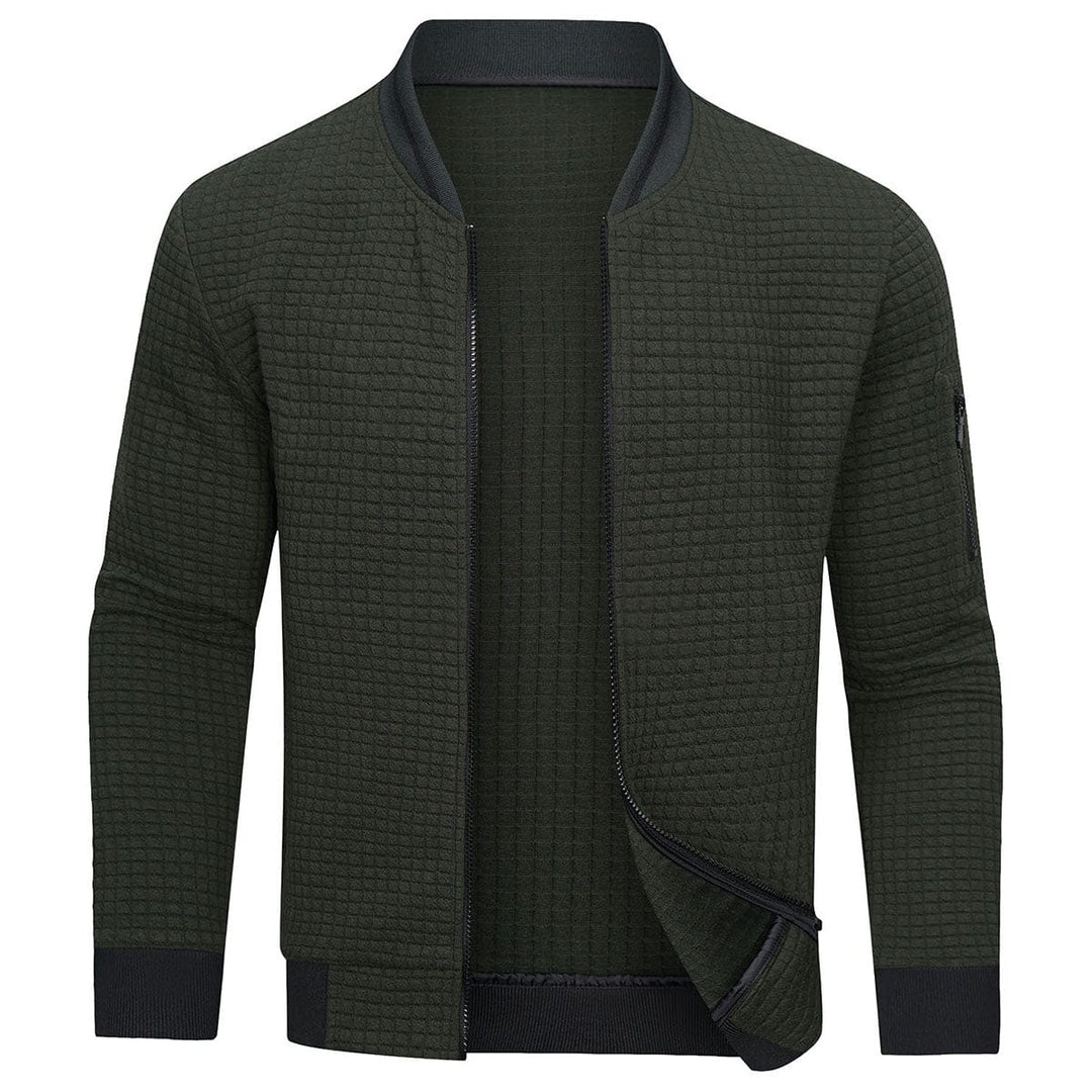 Stilla | Behagelig Moderne Halv Lynlås Sweater med Moderne Stil