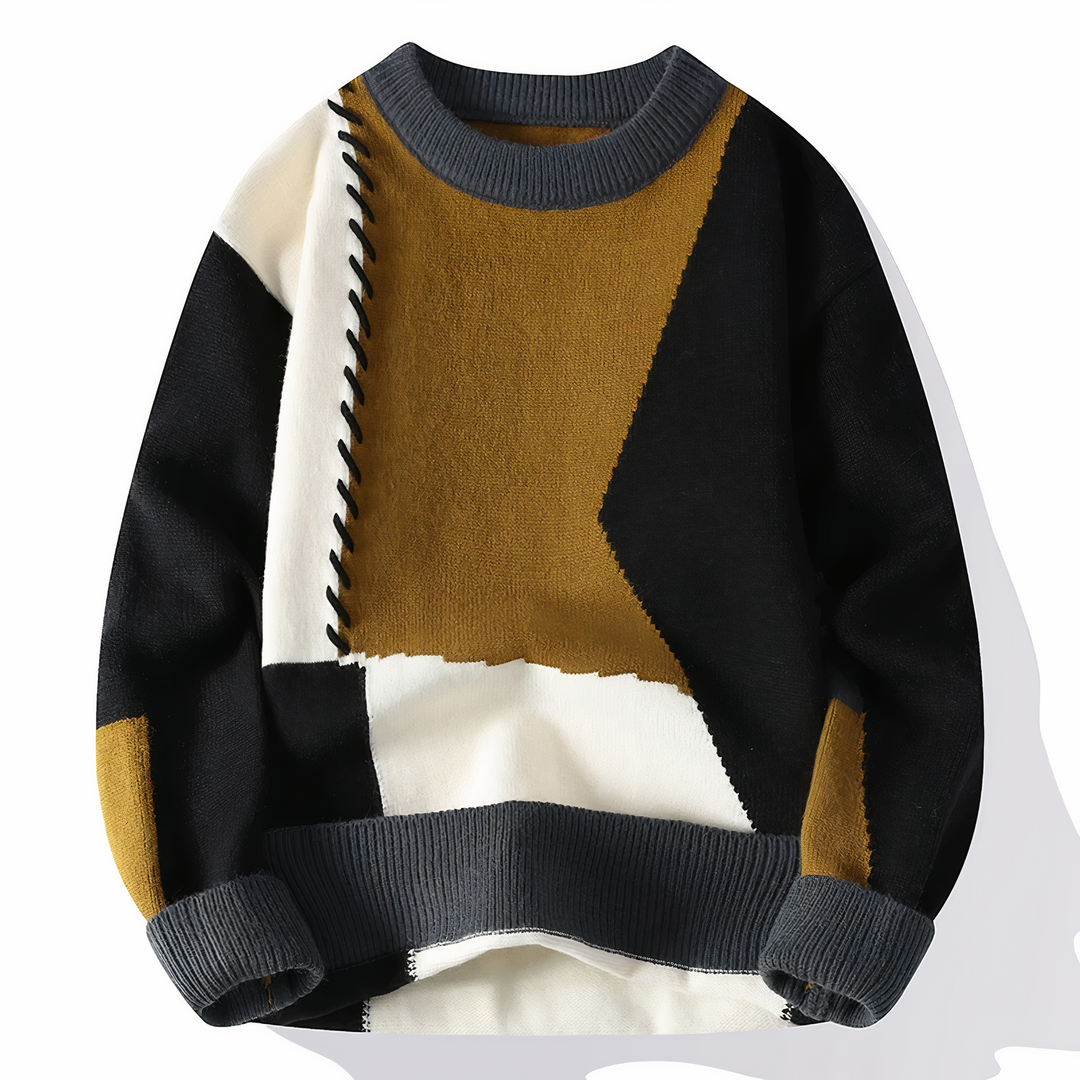 Stilla | Unik Patchwork Sweater