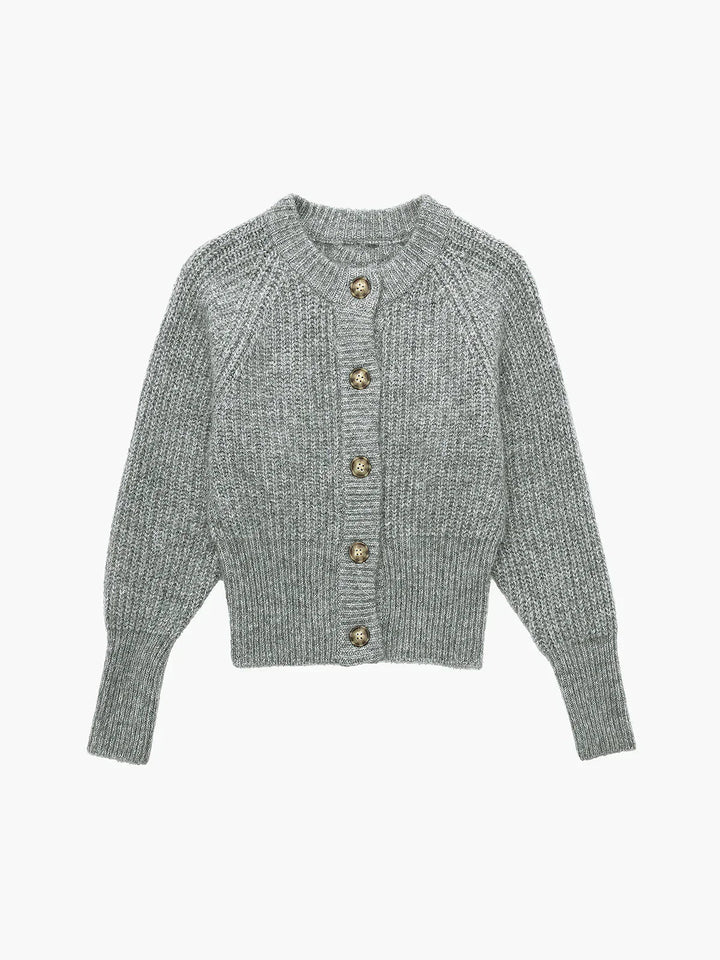 Stilla | Dame Cardigan med knapdetaljer