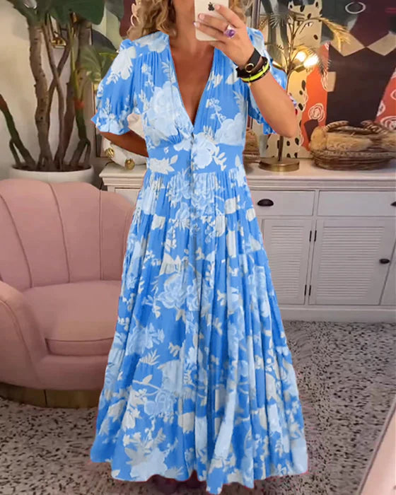 Stilla | Casual Flydende Maxikjole