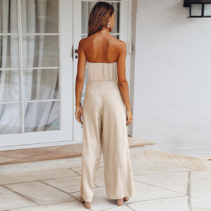 Stilla | Elegant Overall med Sløjfe