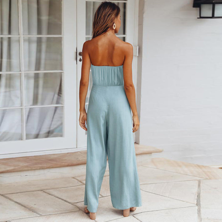 Stilla | Elegant Overall med Sløjfe