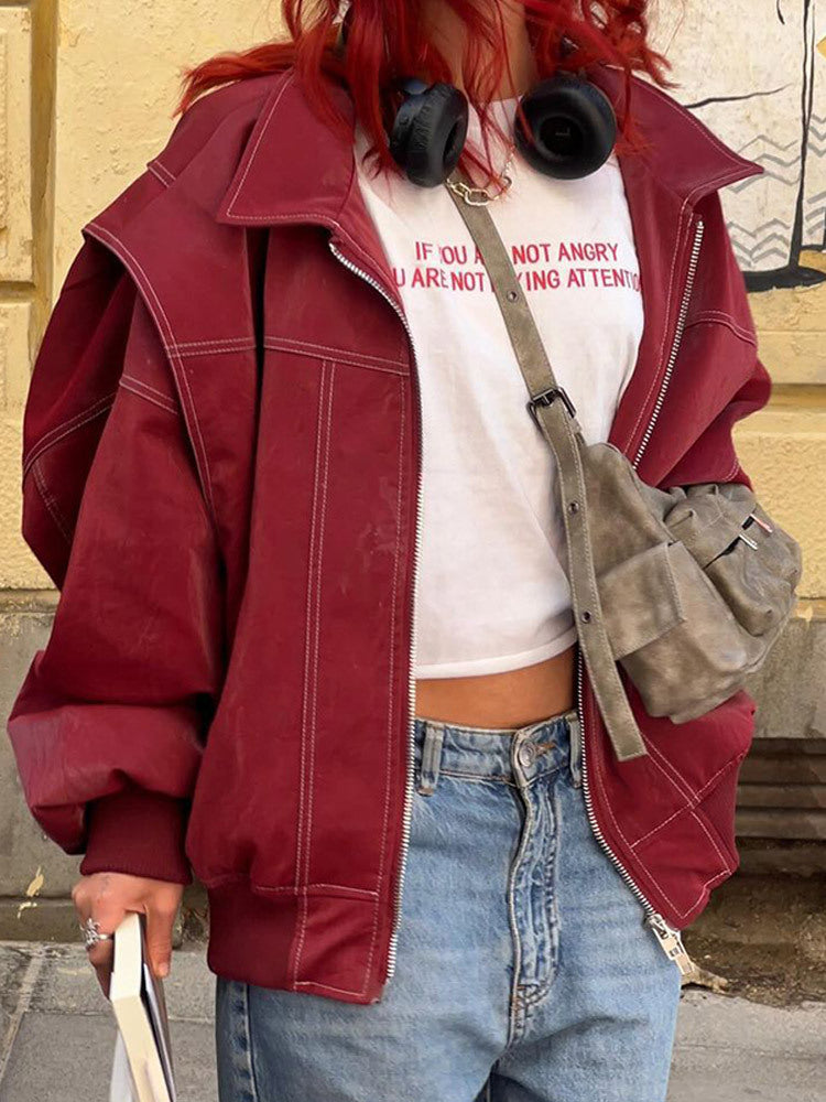 Stilla | Oversize-jakke I Urban Stil
