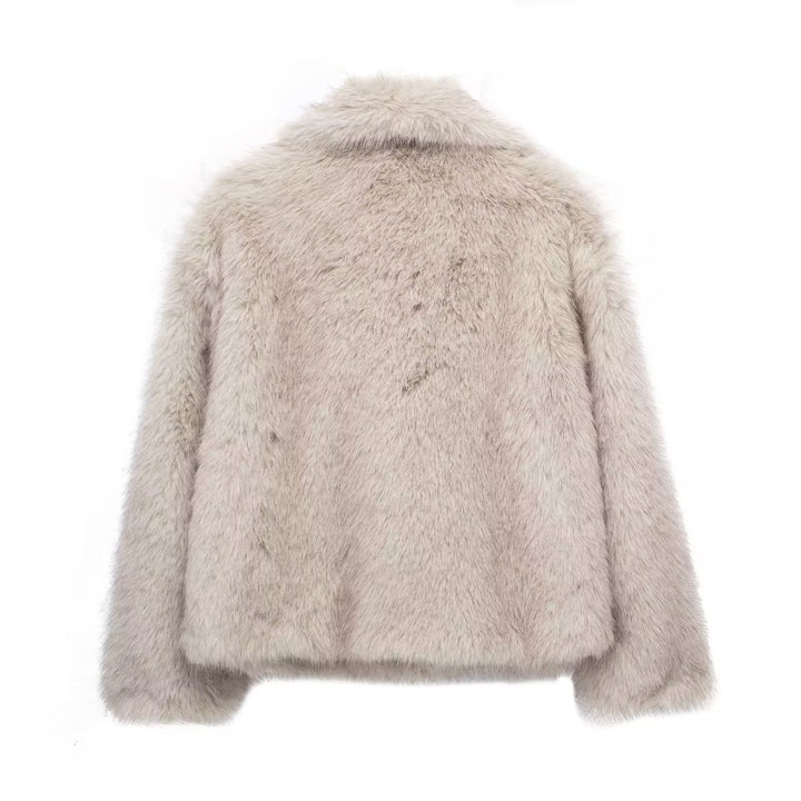 Stilla | Elegant Jakke Af F Faux Fur