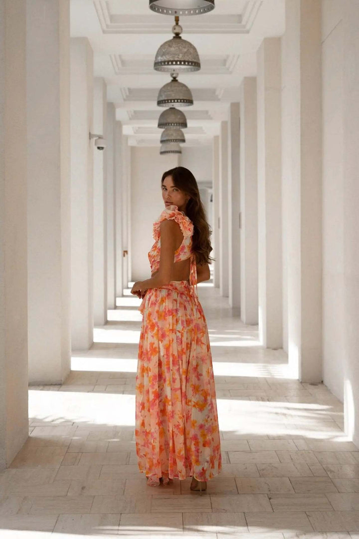 Stilla | Imponerende Giorgia Kjole Med Blomsterprint