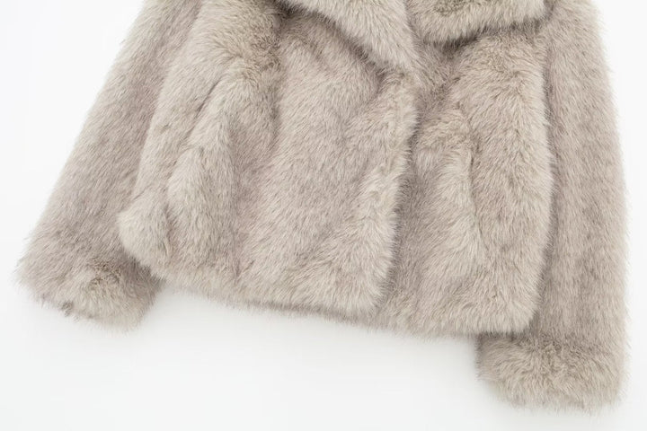 Stilla | Elegant Jakke Af F Faux Fur