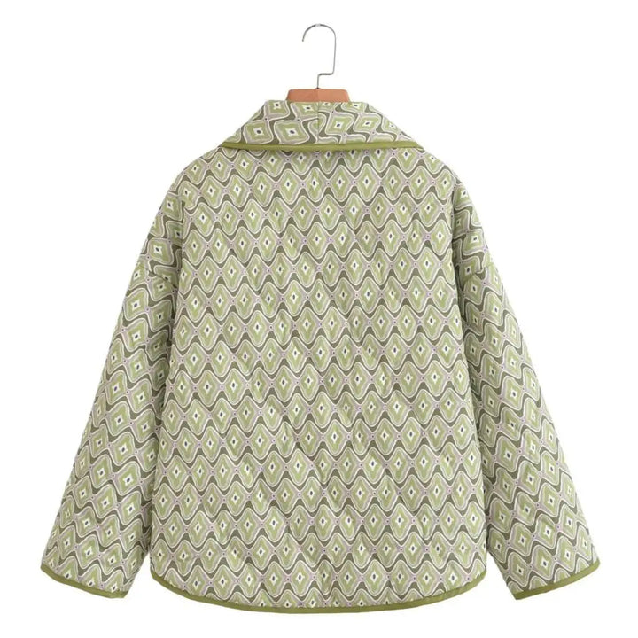 Stilla | Åben Quiltet Jakke I Boho Stil