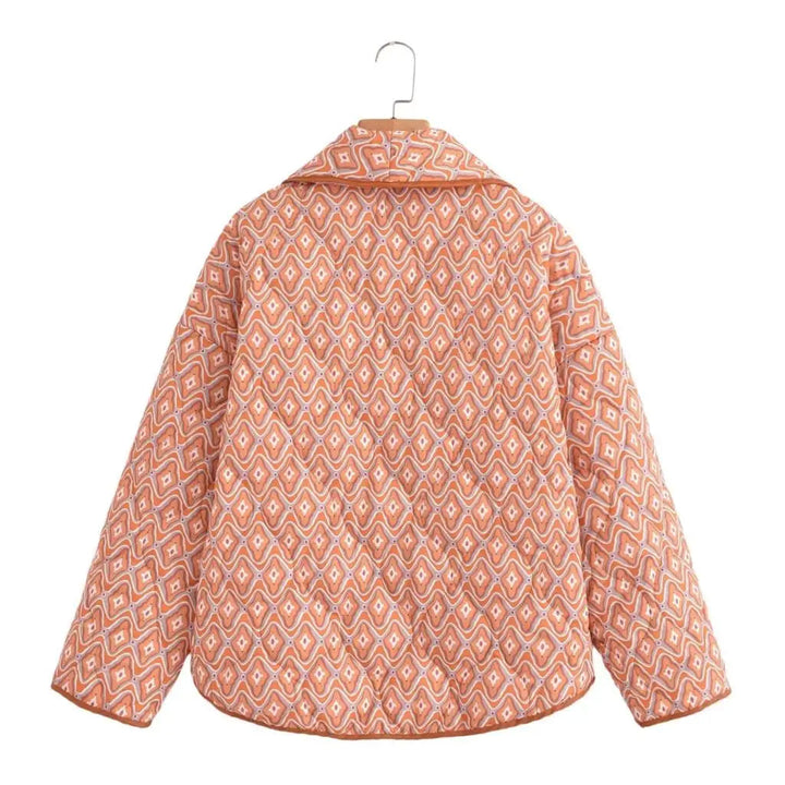 Stilla | Åben Quiltet Jakke I Boho Stil