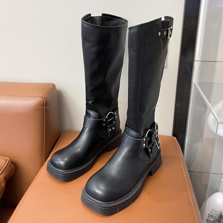 Stilla | Bikerstøvler Amber robust