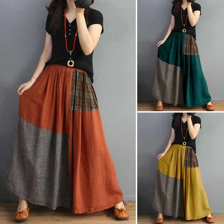 Stilla | Elegante Patchwork Nederdel