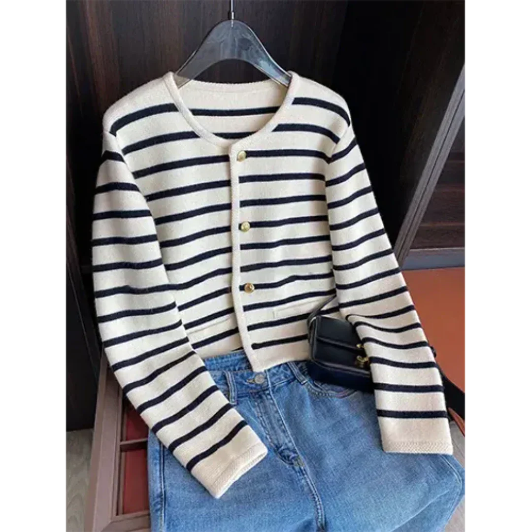 Stilla | Elegant dame strikjakke med stil