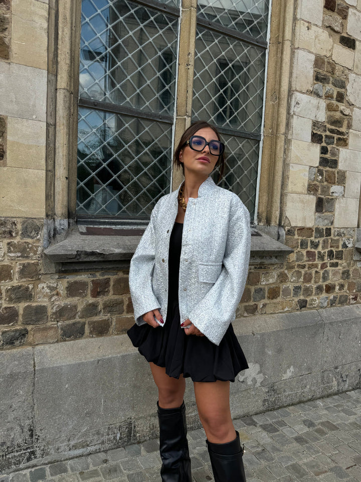 Stilla | Bomber med palietter
