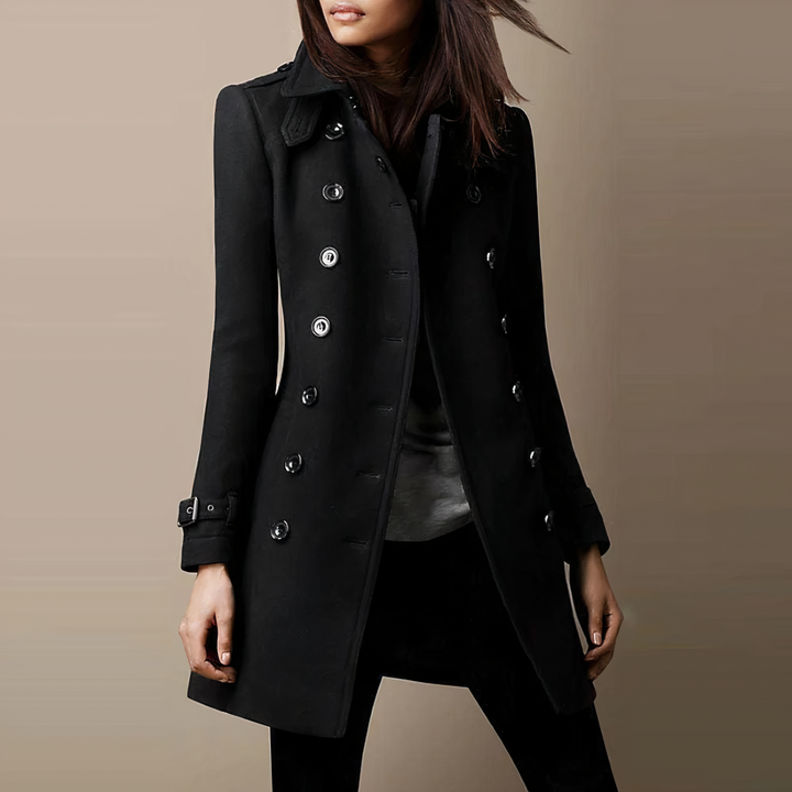 Stilla | Varme Trenchcoat - Lang