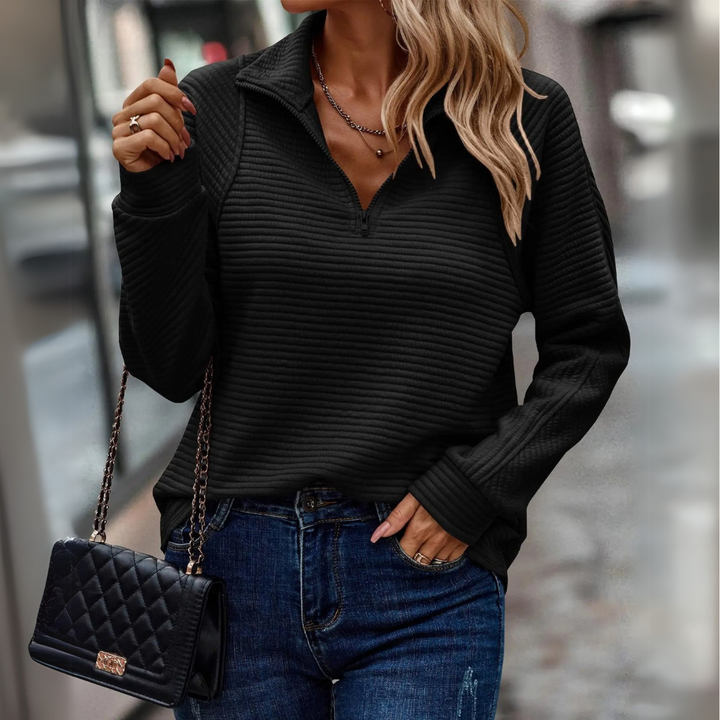 Stilla | Chic Lynlås-Krave Pullover