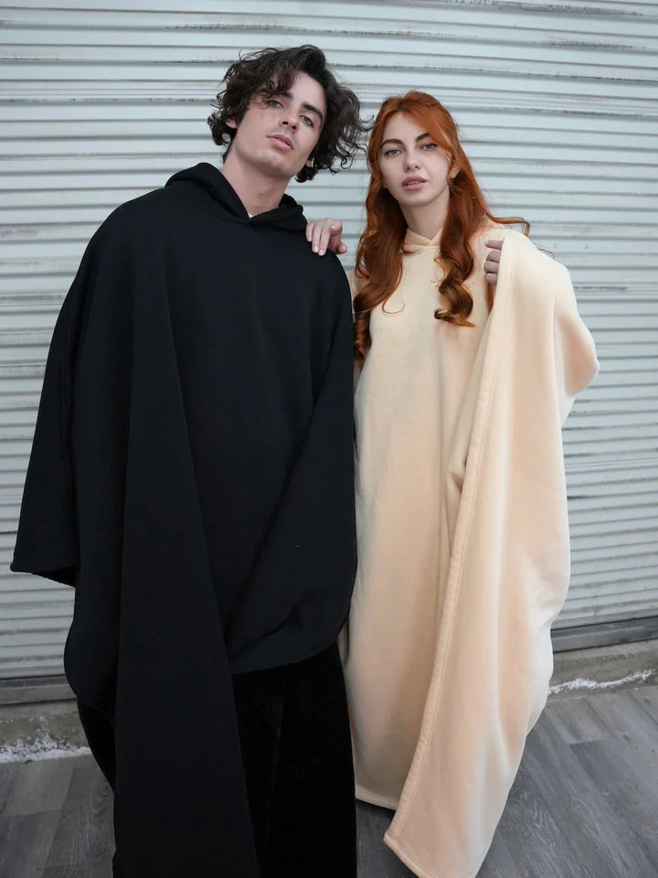 Stilla | Hoodie - Plus Size Hoodie Tæppe