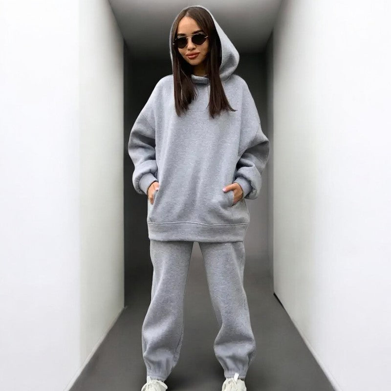 Stilla | Bekvemt Oversize Hoodie Sæt