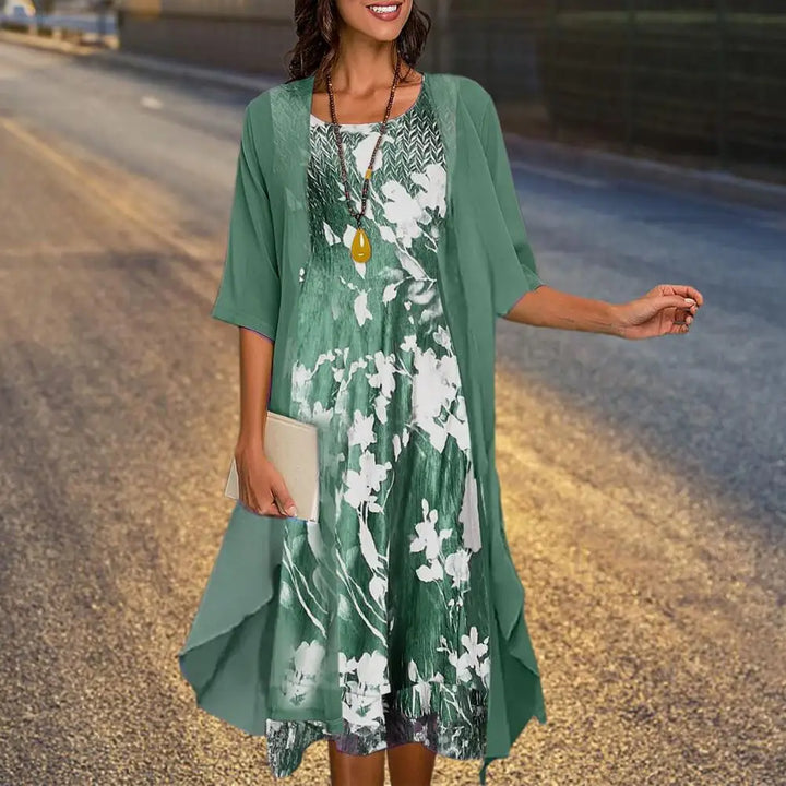 Stilla | Vintage Sommerkjole Med Blomsterprint