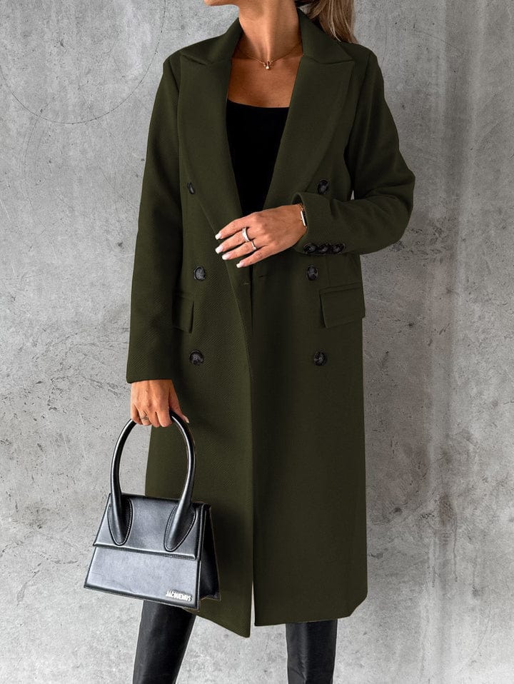 Stilla | Lang Frakke Elegant Moderne Stil Ideel til Efteråret