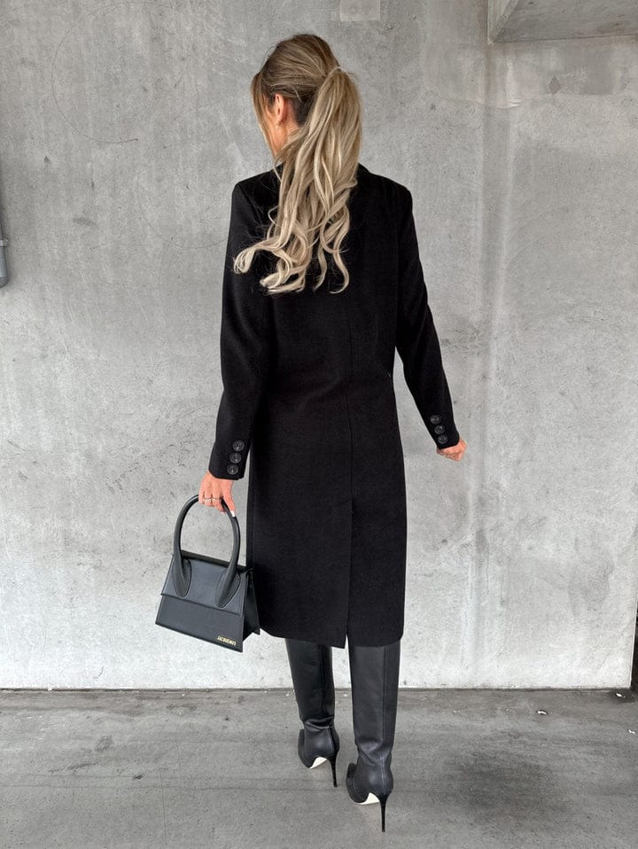 Stilla | Lang Frakke Elegant Moderne Stil Ideel til Efteråret