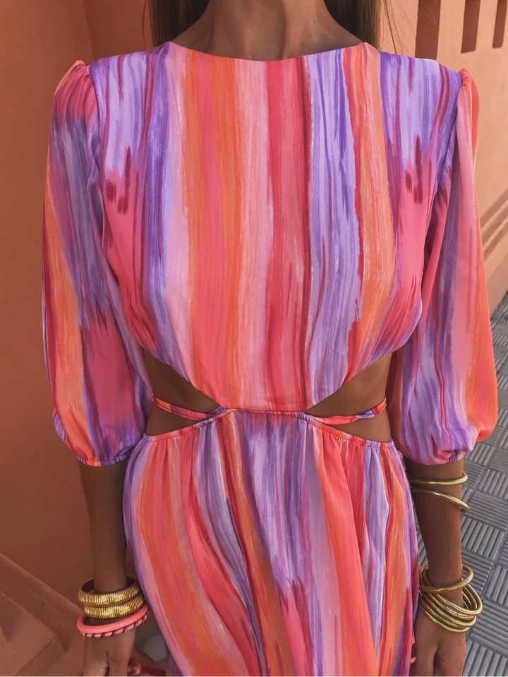 Stilla | Elegant Halterneck Aftenkjole