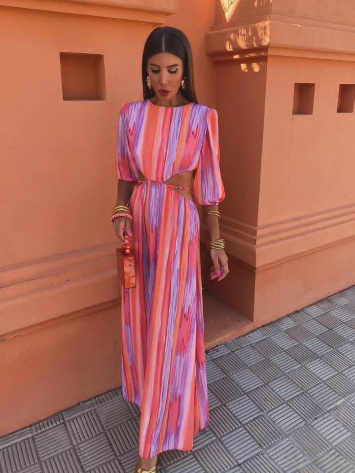Stilla | Elegant Halterneck Aftenkjole