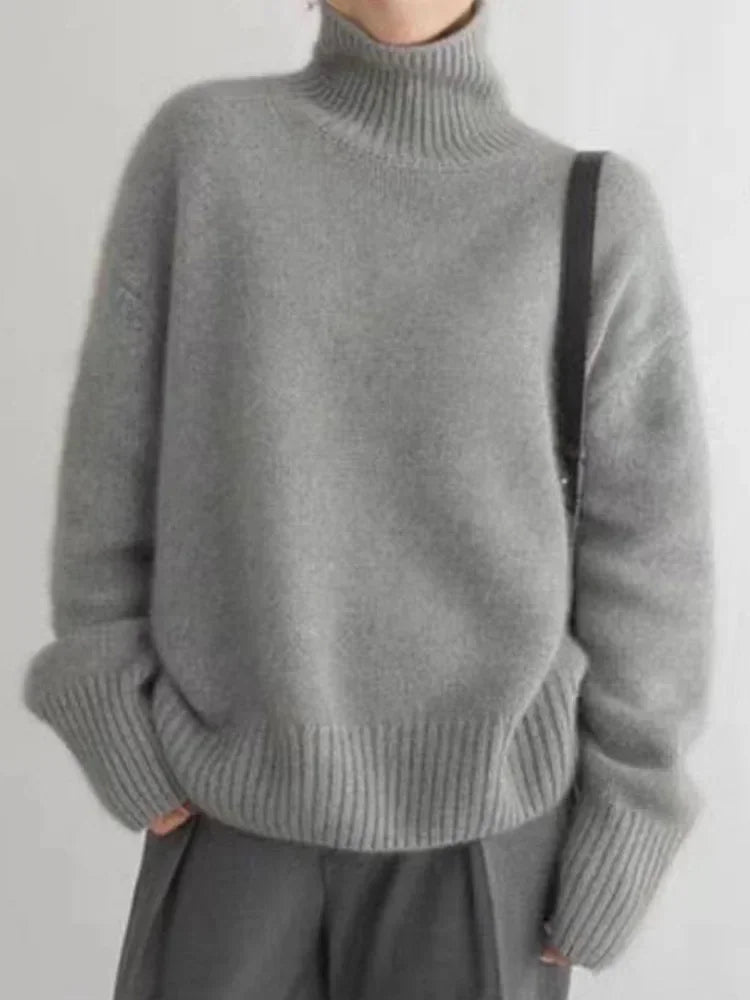 Stilla | Rullekravepullover Dame mode